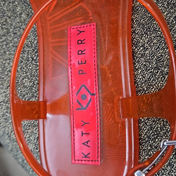 Katy Perry Collection The Geli Watermelon Sandals Size 8 Red - Picture 7 of 11